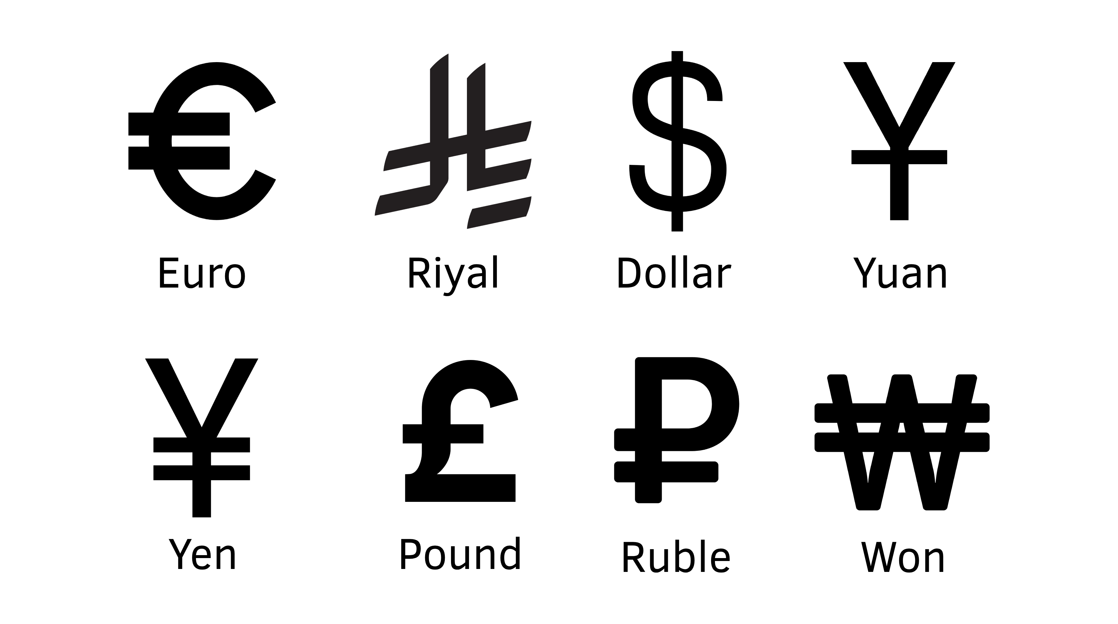 Euro, dollar and pound banknotes laid side by side